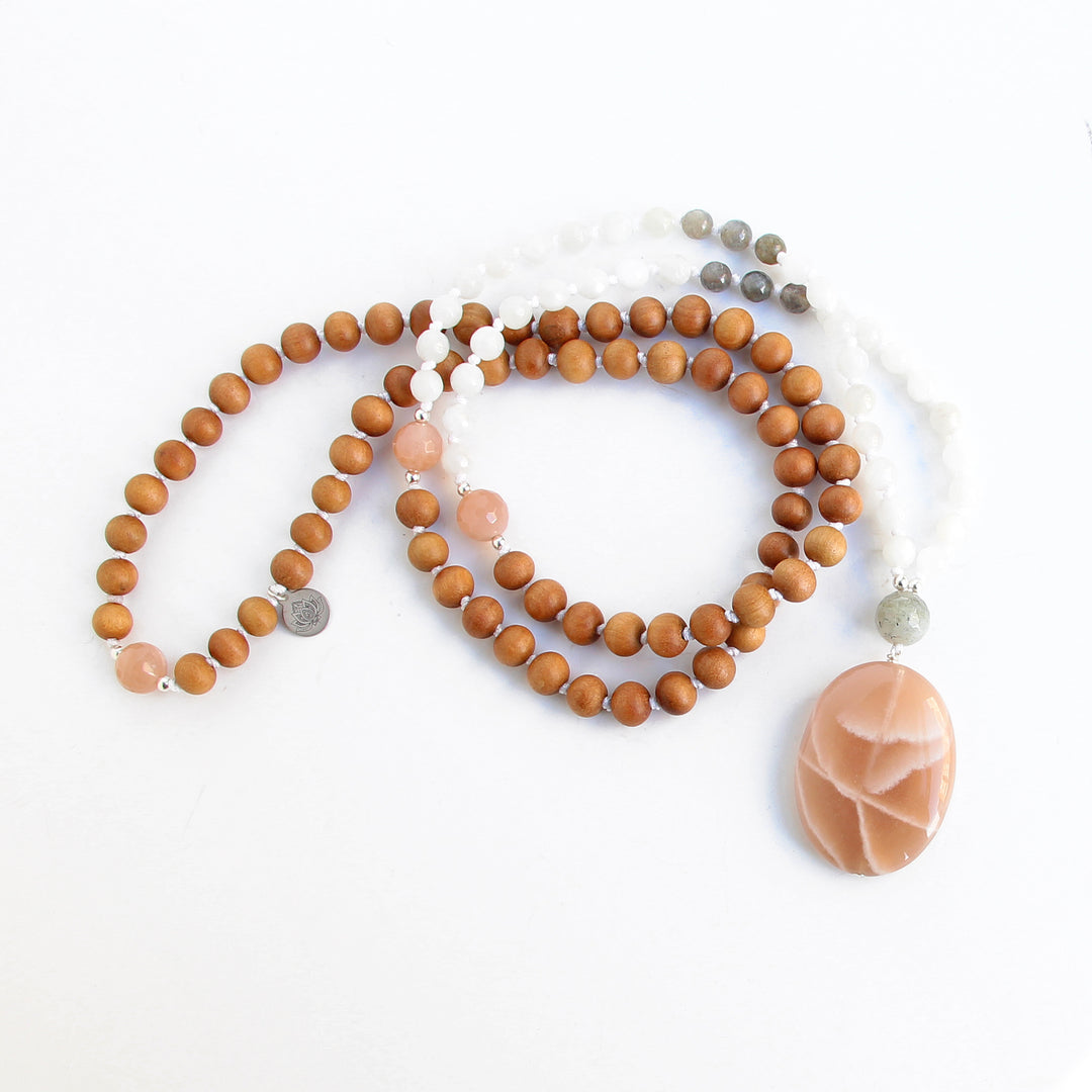 New Beginnings Mala - Blooming Lotus Jewelry