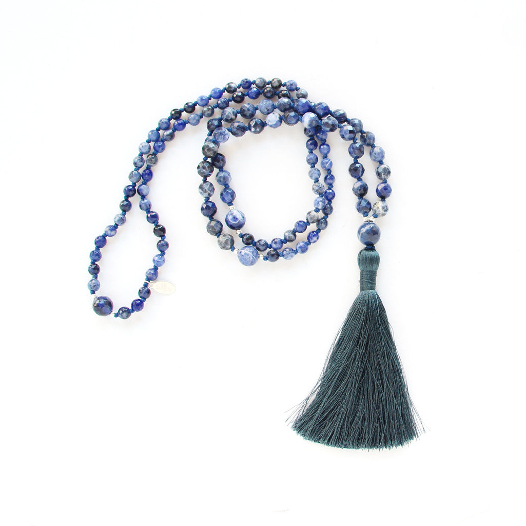 I Am Intuitive Mala (Brow Chakra) - Blooming Lotus Jewelry