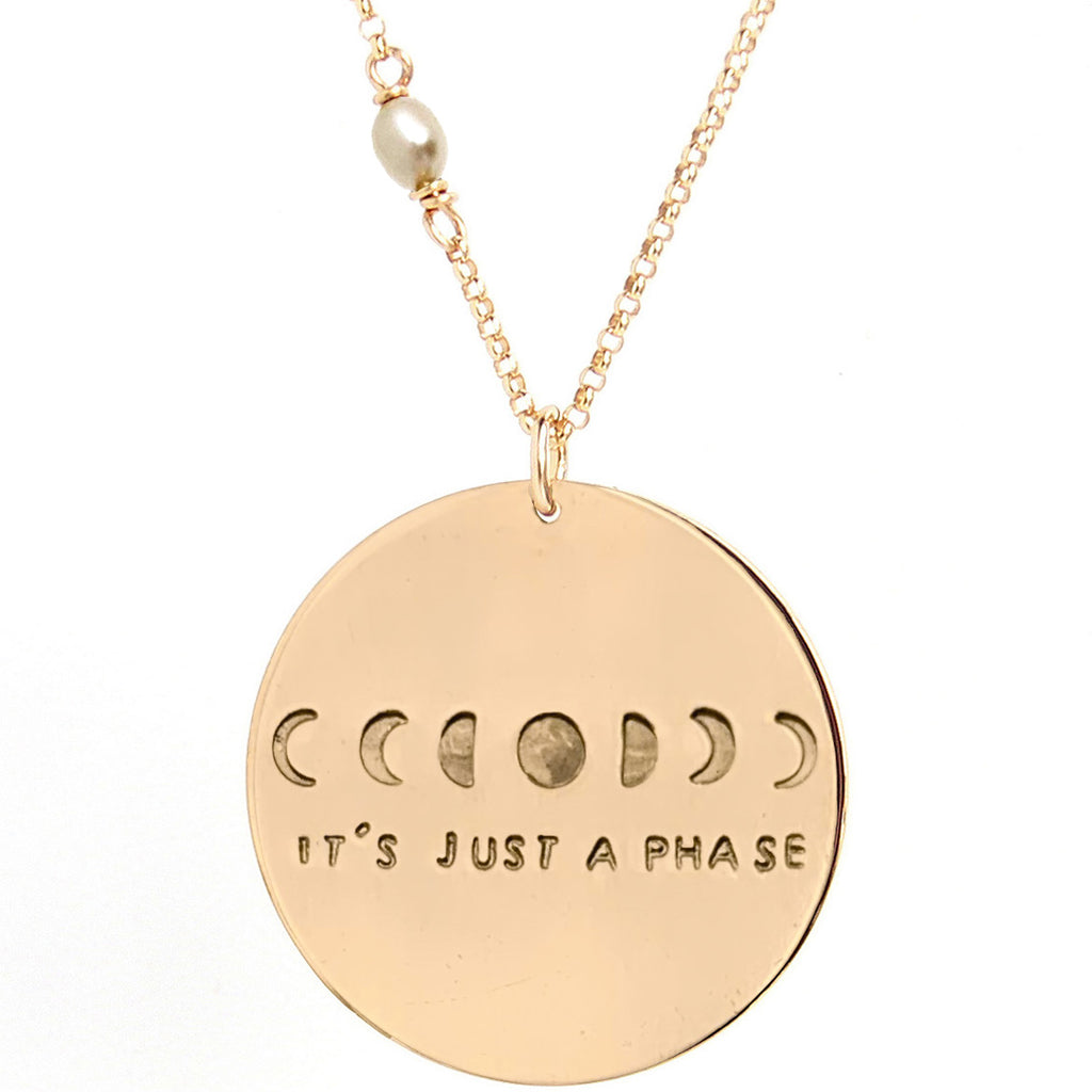 It's Just a Phase Necklace | Gold
